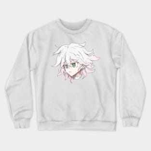 Nagito expression head design by Kībo-Kībo Crewneck Sweatshirt